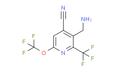 AM73442 | 1804812-64-3 | 3-(Aminomethyl)-4-cyano-6-(trifluoromethoxy)-2-(trifluoromethyl)pyridine