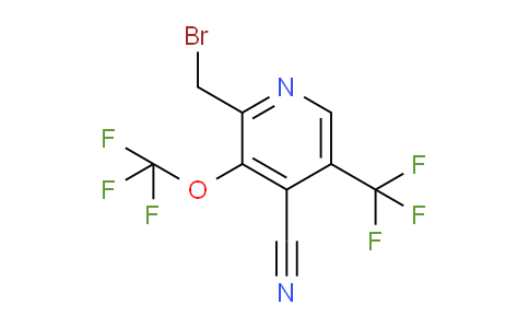 AM73449 | 1804810-37-4 | 2-(Bromomethyl)-4-cyano-3-(trifluoromethoxy)-5-(trifluoromethyl)pyridine