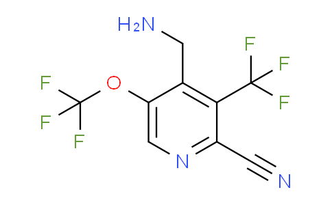AM73450 | 1806223-38-0 | 4-(Aminomethyl)-2-cyano-5-(trifluoromethoxy)-3-(trifluoromethyl)pyridine