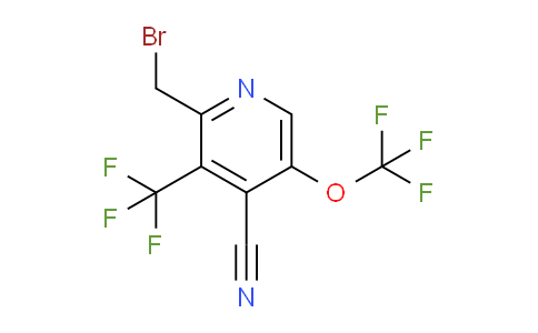 AM73451 | 1804328-32-2 | 2-(Bromomethyl)-4-cyano-5-(trifluoromethoxy)-3-(trifluoromethyl)pyridine