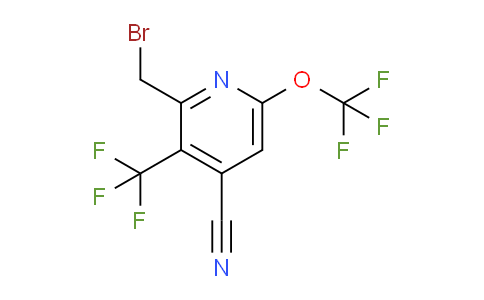 AM73452 | 1804785-65-6 | 2-(Bromomethyl)-4-cyano-6-(trifluoromethoxy)-3-(trifluoromethyl)pyridine