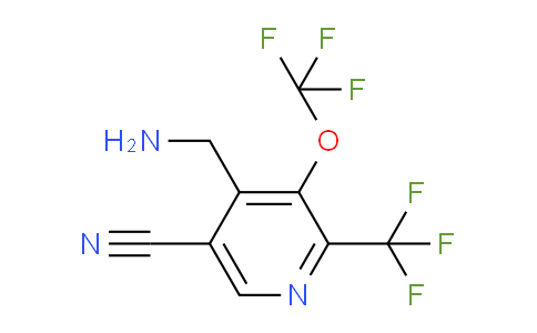 AM73454 | 1804807-23-5 | 4-(Aminomethyl)-5-cyano-3-(trifluoromethoxy)-2-(trifluoromethyl)pyridine