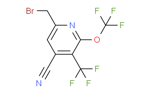 AM73456 | 1804294-42-5 | 6-(Bromomethyl)-4-cyano-2-(trifluoromethoxy)-3-(trifluoromethyl)pyridine