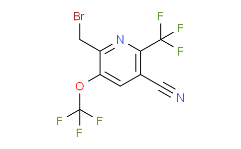 AM73458 | 1803625-54-8 | 2-(Bromomethyl)-5-cyano-3-(trifluoromethoxy)-6-(trifluoromethyl)pyridine