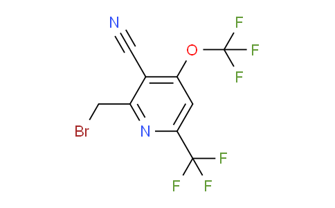 AM73459 | 1803625-52-6 | 2-(Bromomethyl)-3-cyano-4-(trifluoromethoxy)-6-(trifluoromethyl)pyridine