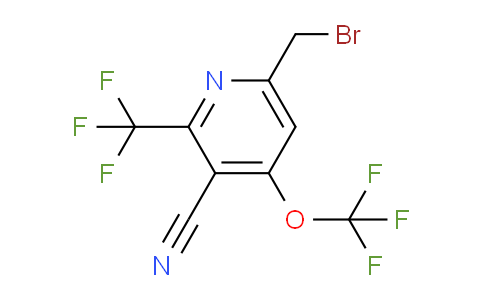 AM73461 | 1806073-92-6 | 6-(Bromomethyl)-3-cyano-4-(trifluoromethoxy)-2-(trifluoromethyl)pyridine