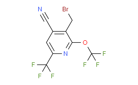 AM73471 | 1804328-41-3 | 3-(Bromomethyl)-4-cyano-2-(trifluoromethoxy)-6-(trifluoromethyl)pyridine