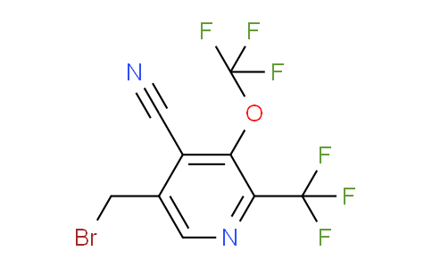 AM73472 | 1803625-56-0 | 5-(Bromomethyl)-4-cyano-3-(trifluoromethoxy)-2-(trifluoromethyl)pyridine