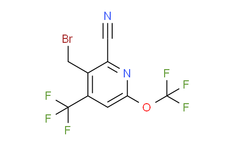 AM73477 | 1804328-38-8 | 3-(Bromomethyl)-2-cyano-6-(trifluoromethoxy)-4-(trifluoromethyl)pyridine