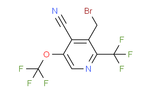 AM73479 | 1803658-30-1 | 3-(Bromomethyl)-4-cyano-5-(trifluoromethoxy)-2-(trifluoromethyl)pyridine