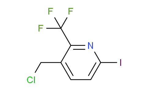 3-Chloromethyl-6-iodo-2-(trifluoromethyl)pyridine