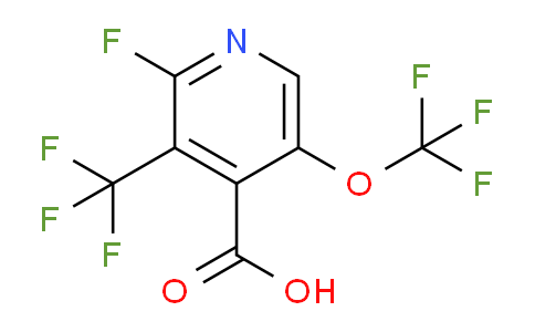 AM73487 | 1806261-64-2 | 2-Fluoro-5-(trifluoromethoxy)-3-(trifluoromethyl)pyridine-4-carboxylic acid