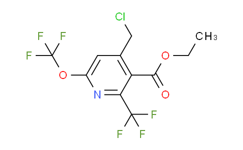 AM73492 | 1806757-42-5 | Ethyl 4-(chloromethyl)-6-(trifluoromethoxy)-2-(trifluoromethyl)pyridine-3-carboxylate