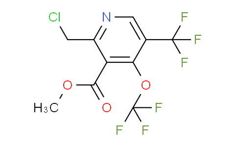 AM73493 | 1805238-63-4 | Methyl 2-(chloromethyl)-4-(trifluoromethoxy)-5-(trifluoromethyl)pyridine-3-carboxylate