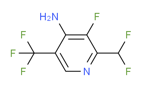 AM73494 | 1805339-67-6 | 4-Amino-2-(difluoromethyl)-3-fluoro-5-(trifluoromethyl)pyridine