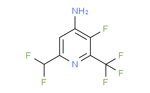 AM73495 | 1805334-97-7 | 4-Amino-6-(difluoromethyl)-3-fluoro-2-(trifluoromethyl)pyridine