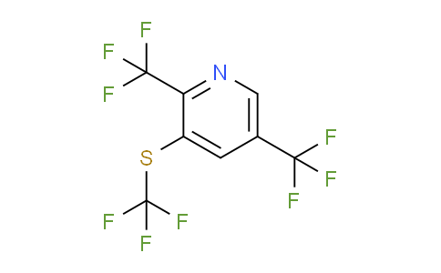 AM73500 | 1804410-54-5 | 2,5-Bis(trifluoromethyl)-3-(trifluoromethylthio)pyridine