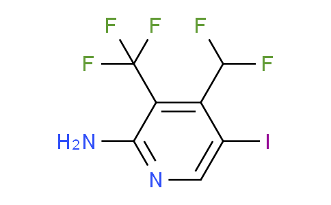 AM73547 | 1805014-83-8 | 2-Amino-4-(difluoromethyl)-5-iodo-3-(trifluoromethyl)pyridine