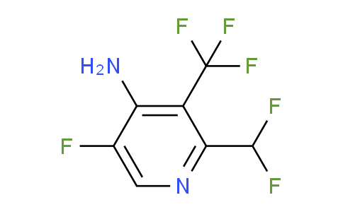 AM73558 | 1806831-75-3 | 4-Amino-2-(difluoromethyl)-5-fluoro-3-(trifluoromethyl)pyridine
