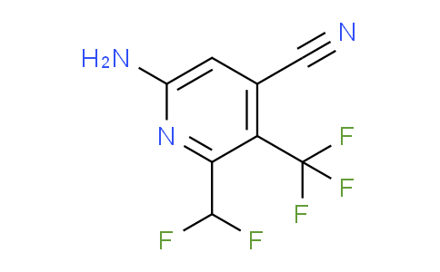 AM73566 | 1805325-70-5 | 6-Amino-4-cyano-2-(difluoromethyl)-3-(trifluoromethyl)pyridine