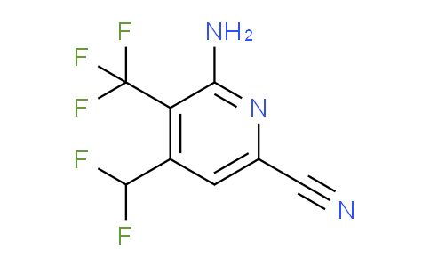 AM73568 | 1805929-24-1 | 2-Amino-6-cyano-4-(difluoromethyl)-3-(trifluoromethyl)pyridine