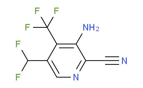 AM73570 | 1805929-28-5 | 3-Amino-2-cyano-5-(difluoromethyl)-4-(trifluoromethyl)pyridine