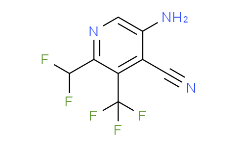 AM73572 | 1806812-65-6 | 5-Amino-4-cyano-2-(difluoromethyl)-3-(trifluoromethyl)pyridine