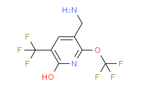 3-(Aminomethyl)-6-hydroxy-2-(trifluoromethoxy)-5-(trifluoromethyl)pyridine