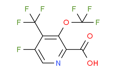 AM73589 | 1803667-28-8 | 5-Fluoro-3-(trifluoromethoxy)-4-(trifluoromethyl)pyridine-2-carboxylic acid
