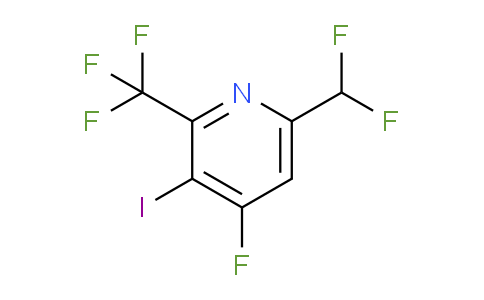 AM73642 | 1805510-51-3 | 6-(Difluoromethyl)-4-fluoro-3-iodo-2-(trifluoromethyl)pyridine