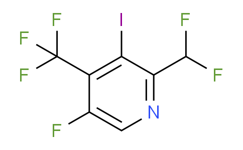 AM73643 | 1807134-03-7 | 2-(Difluoromethyl)-5-fluoro-3-iodo-4-(trifluoromethyl)pyridine
