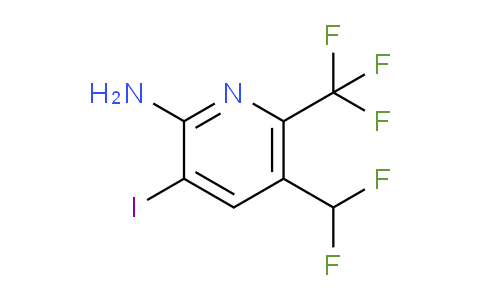AM73649 | 1803671-99-9 | 2-Amino-5-(difluoromethyl)-3-iodo-6-(trifluoromethyl)pyridine