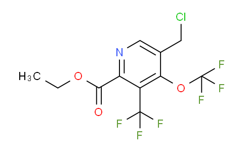 AM73655 | 1805948-82-6 | Ethyl 5-(chloromethyl)-4-(trifluoromethoxy)-3-(trifluoromethyl)pyridine-2-carboxylate