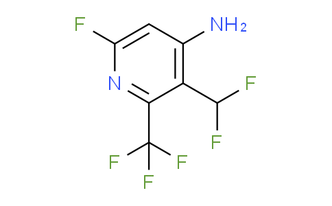 AM73665 | 1804489-71-1 | 4-Amino-3-(difluoromethyl)-6-fluoro-2-(trifluoromethyl)pyridine