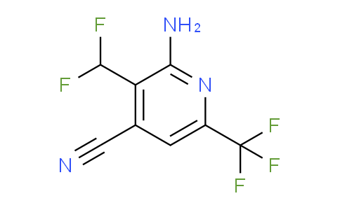 AM73668 | 1806795-30-1 | 2-Amino-4-cyano-3-(difluoromethyl)-6-(trifluoromethyl)pyridine