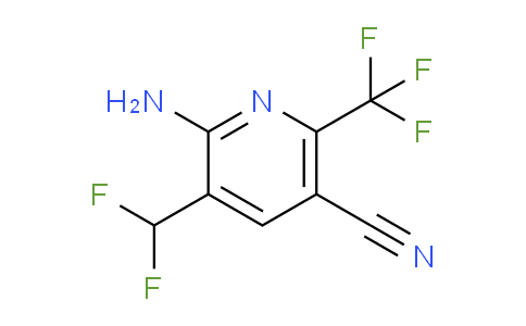 AM73670 | 1804963-62-9 | 2-Amino-5-cyano-3-(difluoromethyl)-6-(trifluoromethyl)pyridine