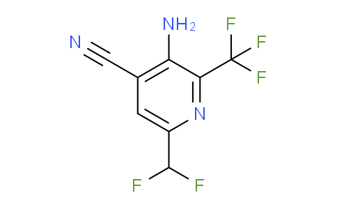 AM73676 | 1805059-83-9 | 3-Amino-4-cyano-6-(difluoromethyl)-2-(trifluoromethyl)pyridine