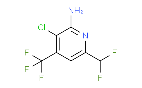 AM73680 | 1806811-01-7 | 2-Amino-3-chloro-6-(difluoromethyl)-4-(trifluoromethyl)pyridine