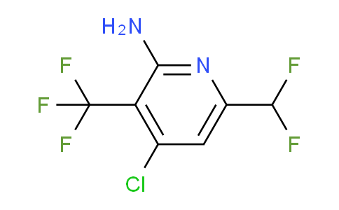 AM73682 | 1805327-98-3 | 2-Amino-4-chloro-6-(difluoromethyl)-3-(trifluoromethyl)pyridine