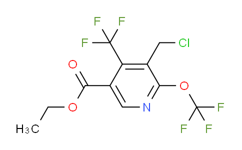 AM73683 | 1805152-32-2 | Ethyl 3-(chloromethyl)-2-(trifluoromethoxy)-4-(trifluoromethyl)pyridine-5-carboxylate