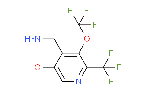 AM73686 | 1806264-40-3 | 4-(Aminomethyl)-5-hydroxy-3-(trifluoromethoxy)-2-(trifluoromethyl)pyridine