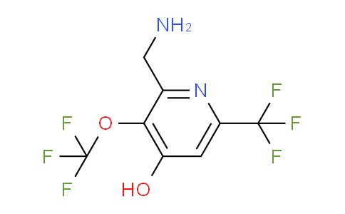 AM73690 | 1804723-93-0 | 2-(Aminomethyl)-4-hydroxy-3-(trifluoromethoxy)-6-(trifluoromethyl)pyridine
