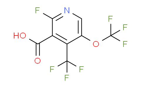 AM73694 | 1806261-71-1 | 2-Fluoro-5-(trifluoromethoxy)-4-(trifluoromethyl)pyridine-3-carboxylic acid