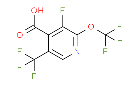AM73701 | 1804677-99-3 | 3-Fluoro-2-(trifluoromethoxy)-5-(trifluoromethyl)pyridine-4-carboxylic acid