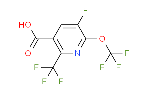 AM73702 | 1806722-12-2 | 3-Fluoro-2-(trifluoromethoxy)-6-(trifluoromethyl)pyridine-5-carboxylic acid
