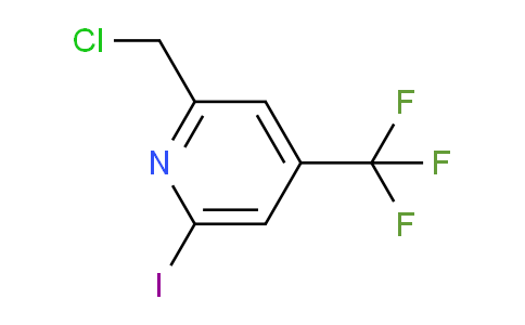 2-Chloromethyl-6-iodo-4-(trifluoromethyl)pyridine