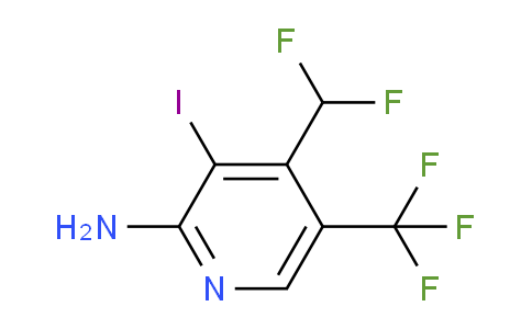 AM73754 | 1803671-94-4 | 2-Amino-4-(difluoromethyl)-3-iodo-5-(trifluoromethyl)pyridine