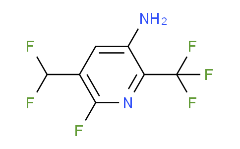 AM73755 | 1804952-70-2 | 3-Amino-5-(difluoromethyl)-6-fluoro-2-(trifluoromethyl)pyridine