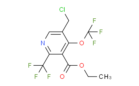 AM73760 | 1806767-85-0 | Ethyl 5-(chloromethyl)-4-(trifluoromethoxy)-2-(trifluoromethyl)pyridine-3-carboxylate