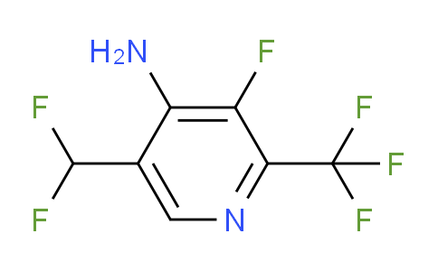 AM73762 | 1805335-06-1 | 4-Amino-5-(difluoromethyl)-3-fluoro-2-(trifluoromethyl)pyridine